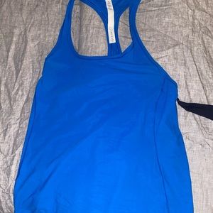 Blue Lululemon Tank